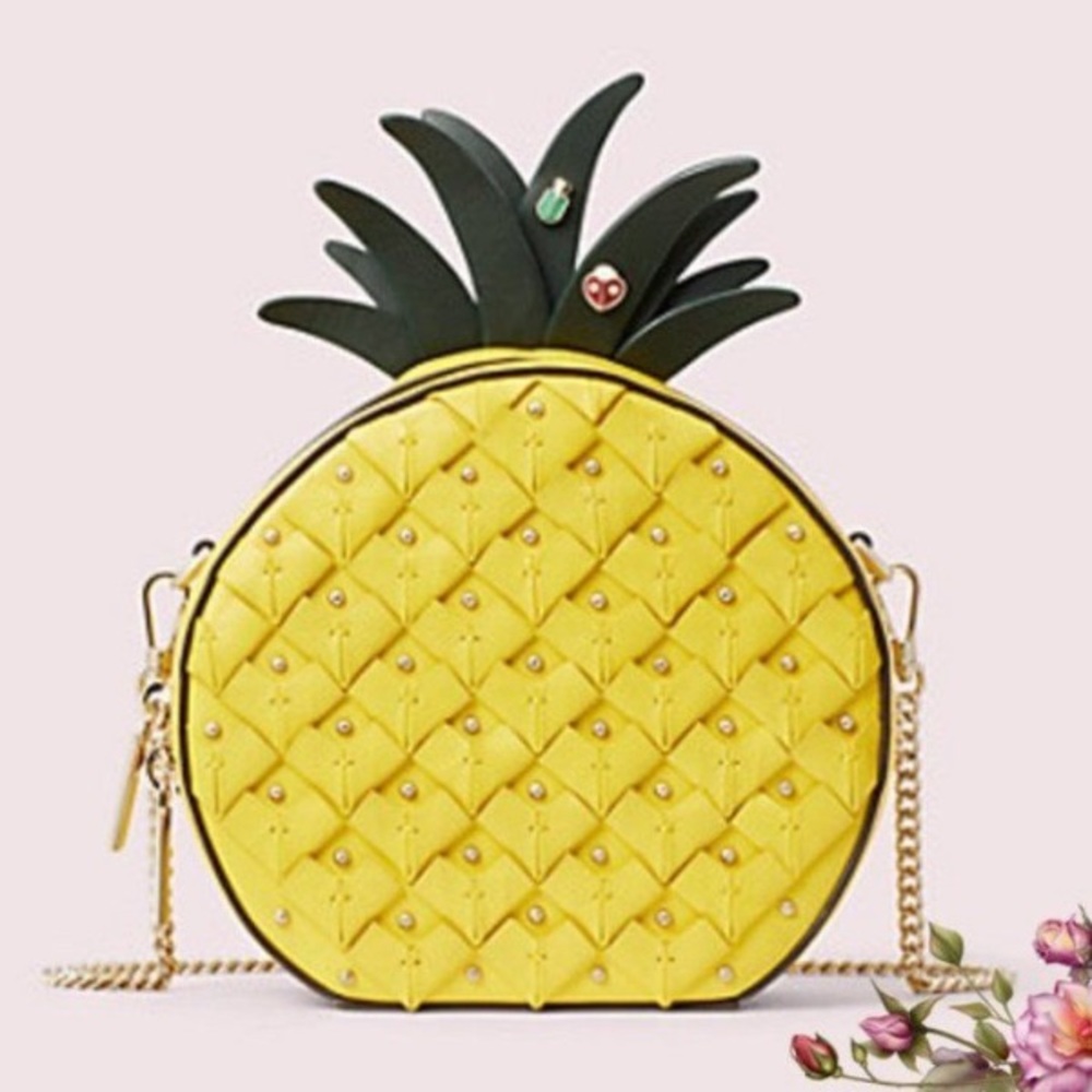 Kate Spade picnic pineapple crossbody